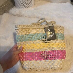 Art Class Multicolor Woven Women's Bag